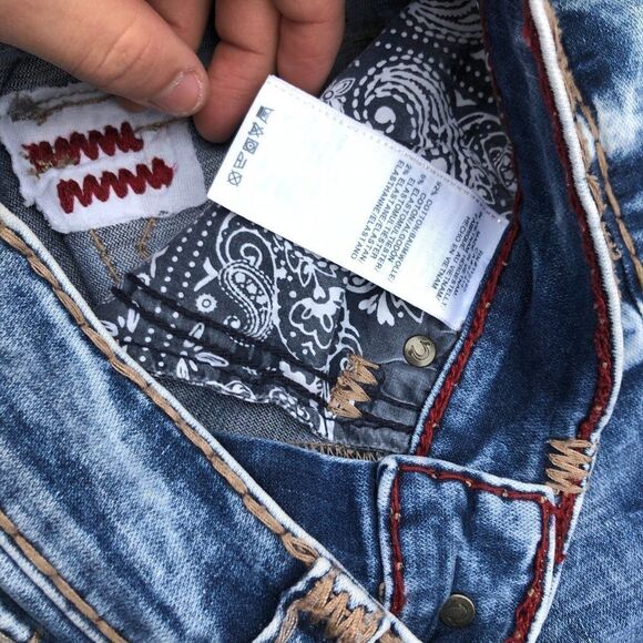 True Religion Jeans Size 29 RICKY SUPER T Blue - Picture 12 of 13